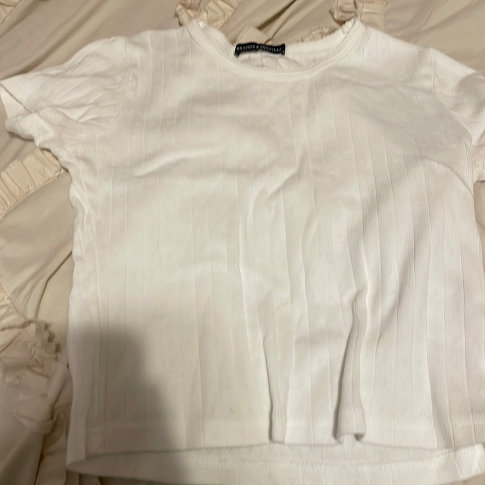 white brandy shirt